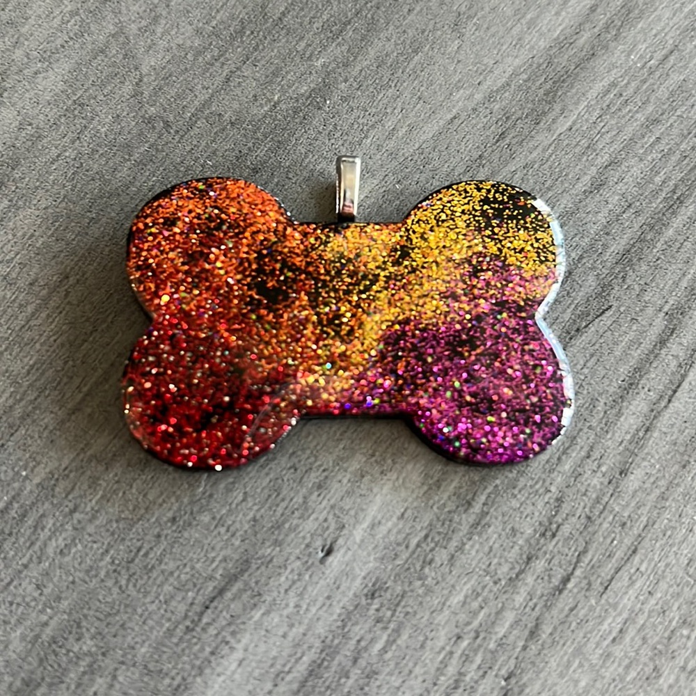 Dog bone pendant